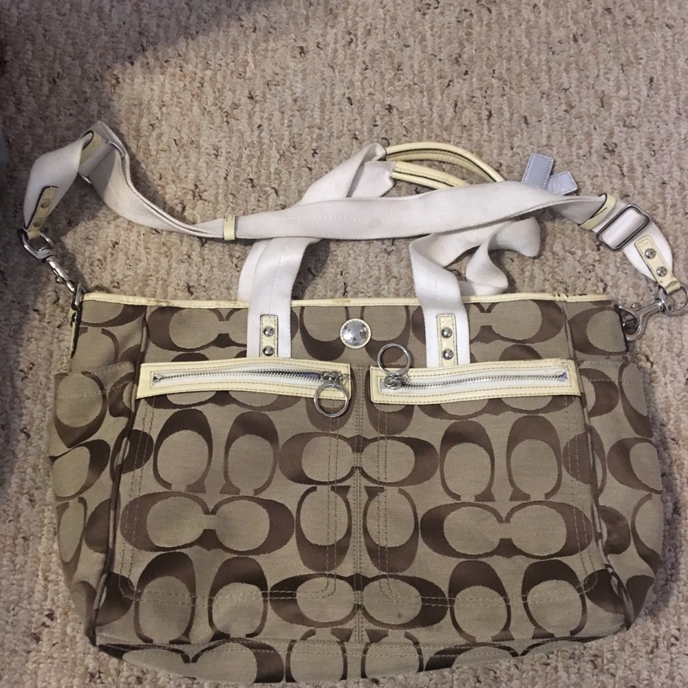 Coach diaper bag
